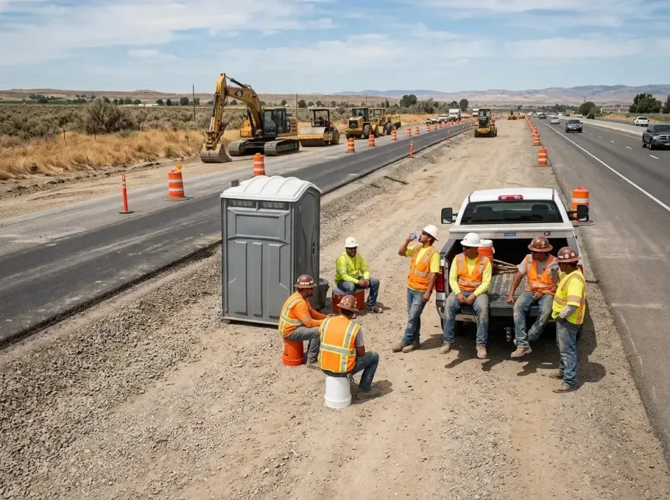 highway-road-construction-crew-007 — frequently asked questions, Porta Potty and Restroom Rentals in Long View, NC